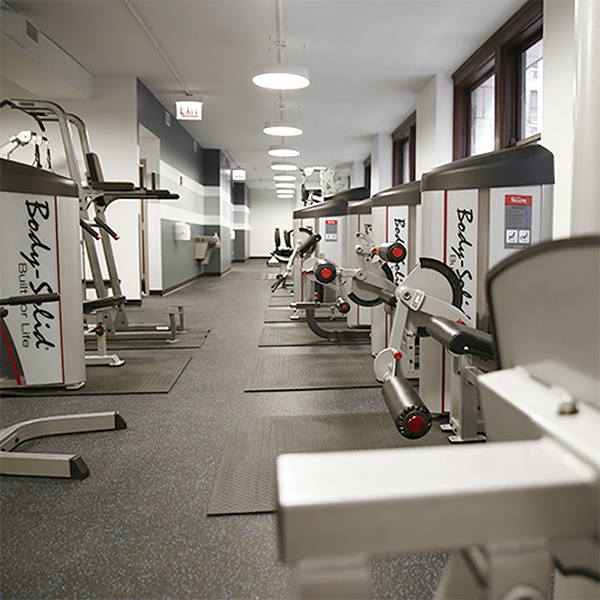 Gimnasio con dispositivos ProClub line Series 2