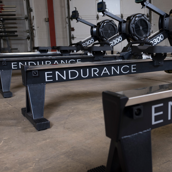 Sala de fitness en la estación de bomberos